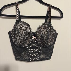 Victoria's Secret Dream Angels Lightly Lined Lace Corset M-DD